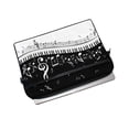 thumbnail image 4 of Funda para portátil MRMIAN Fashionable en blanco y negro Music Note 15 pulgadas, 4 of 6