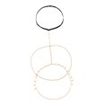 thumbnail image 1 of Cadenas Sexys Para Muslos, Cadena Para El Cuerpo, Pulsera Elástica Para Mujeres Y Niñas, Cadenas Para Piernas, Estrella Sunnimix Cadena de muslo, 1 of 8