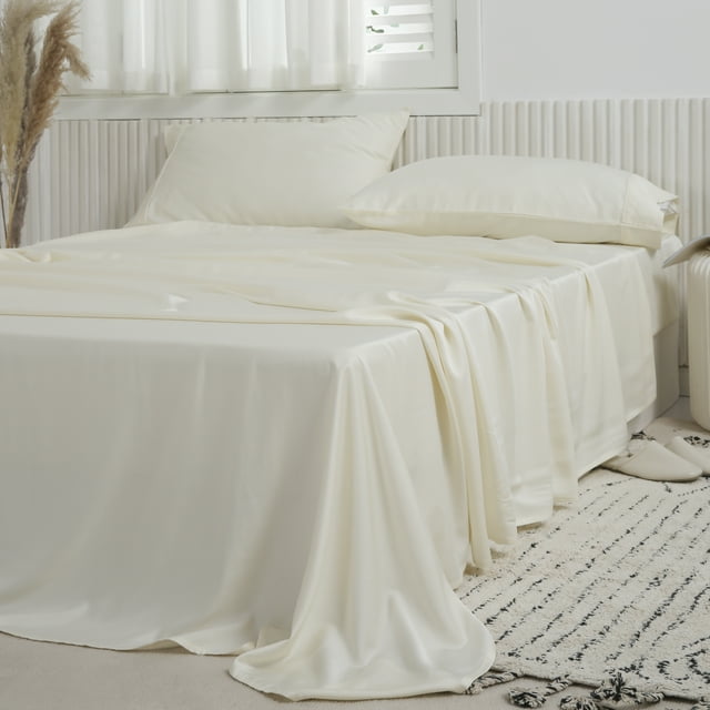 Twin Ducks Ensemble de Draps en Rayonne de Bambou