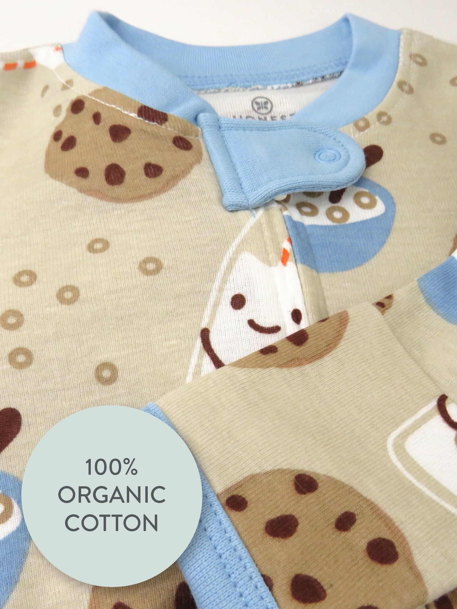 Honest Baby Clothing Organic Cotton Baby Boy/Girl Sleep N Play, Sizes Newborn-9 Months