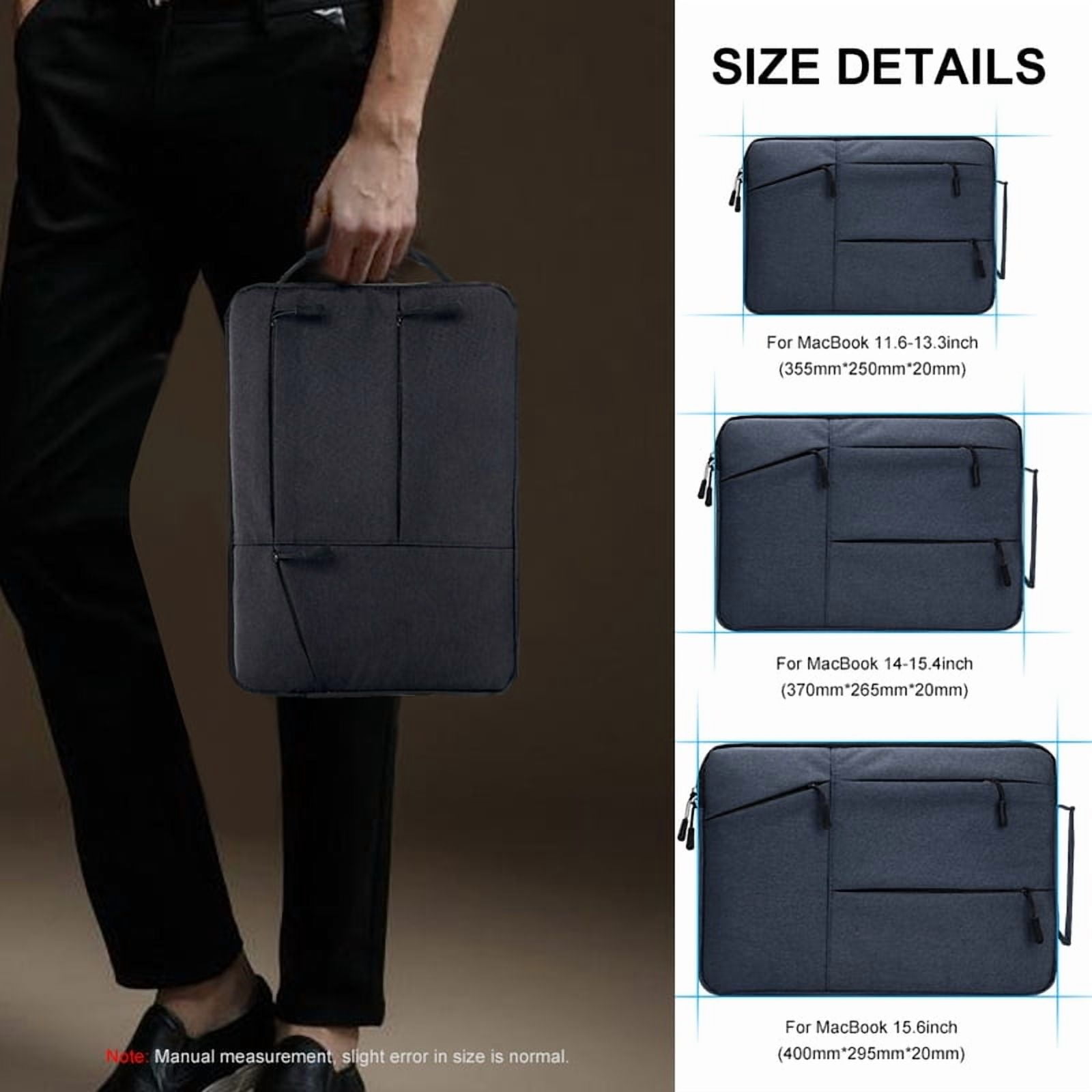 Laptops Bag 12 13 14 15 16 Inch Waterproof Notebook Case Sleeve For Macbook Air Pro Lenovo HP PC Computer Handbag Briefcase Bag