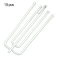 thumbnail image 4 of SPRING PARK 10Pcs/Set Metal Curtain Clip Tape Hooks Deep Pinch Goblet Pleat Prong Galvanised, 4 of 4