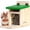 Green, variant on SNYNUXX Squirrel Feeders for Outside Garden, Wooden Squirrel Feeder Box,Squirrel Feeding Stations with Green Cover, Easy to FillSquirrel Feeding House(Green-1pk)