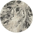 thumbnail image 2 of Inspire Me! Home Decor Elegance Modern Abstract Multicolor 5'3" x ROUND Area Rug, (5' Round), 2 of 7