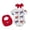 Red, variant on Girls Patriotic Clothes 4th Of July Baby Girl Outfits Usa Flag Embroidery Newborn Infant Smocked Bubble Romper Memorial Day Clothes Red Size,0-3 Months