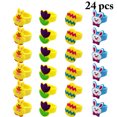 thumbnail image 2 of 24PCS Kid's Ring Cute Cartoon Decor Jewelry Ring Plastic Ring for Easter Party, 2 of 8