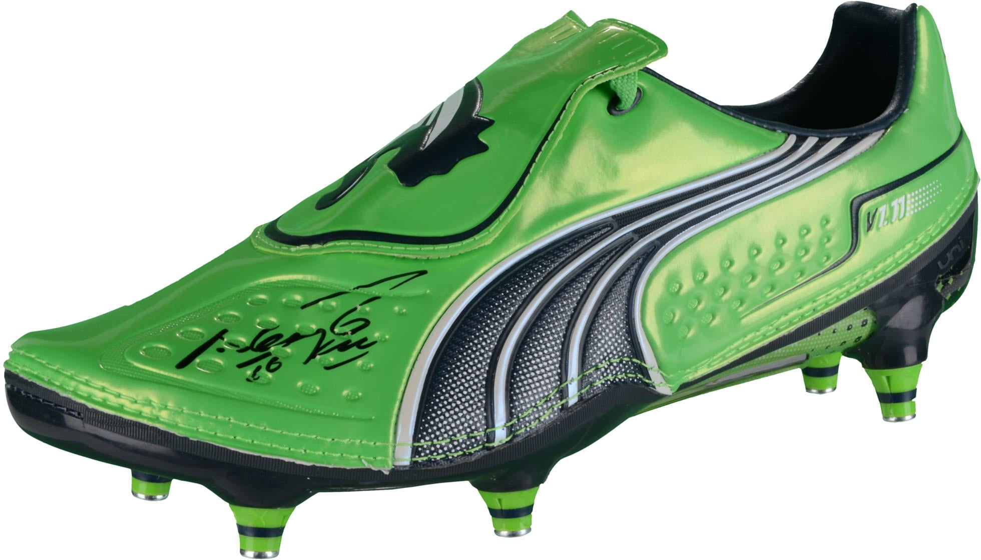 Fanatics Authentic Sergio Aguero Manchester City Autographed Cleat Fanatics Authentic Certified Walmart Com Walmart Com