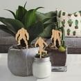 thumbnail image 6 of 15 Pcs Wood Plant Labels 15 Styles Wooden Blank Orangutan Garden Signs Plants Tags for DIY Indoor Outdoor Potted Seed Herbs Flowers Patio Vegetable Gardener Gifts 12x6.35cm(4.7x2.5inch), 6 of 7