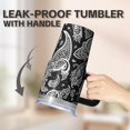 thumbnail image 5 of Bohemian 20oz Tumbler with Lids & Straws, Stainless Steel Double Wall Vacuum Insulated Travel Cup, Leakproof Coffee Mug, 5 of 5