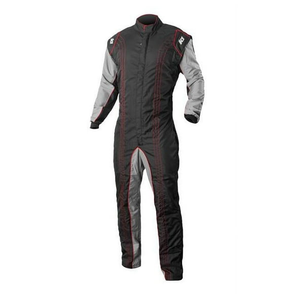 K1 RaceGear 10-GK2-R-3XL CIK-FIA Level 2 Approved GK2 Level 2 Kart Racing Suit - Red - 3XL
