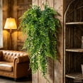 thumbnail image 5 of Hanging Ferns for Outdoors Faux Ferns Hanging Fakeplants Indoor Artificial Hanging Plants Hanging Greenery Plant Decorations Plant Wall Decor Faux Vines Indoor Realistic, 5 of 7