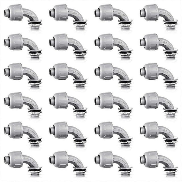 Liquid Tight Connector 1/2 Inch Flexible Electrical Conduit Connector