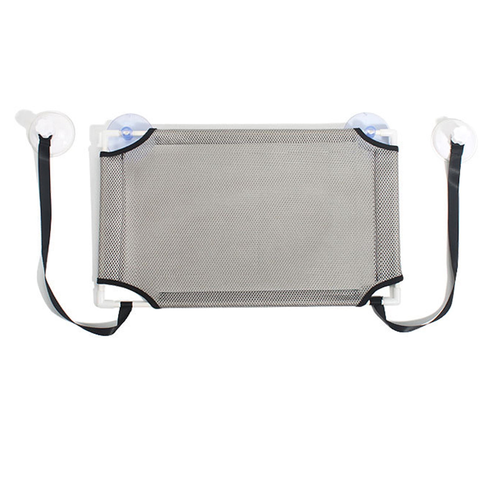 Leyeet Cat Window Perches 2 Layered Hammock Cat Bed up to 55 lb Can Be Installed on Small Window Soft Mats Stable Metal Frames Kitty Sunny Seat (Double Layers, Grey) (Cat Face)