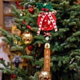 thumbnail image 4 of Navidad DIY Manzana Colgante Kit Decoración Árbol Manualidades Creativas Tela Vellón Espuma para Niños Adecuado para Fiestas Familiares Regalos Chimenea Decoración de Mesa Oficina Estilo C, 4 of 5