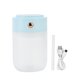 thumbnail image 1 of Minihumidificador de aire de 250 ml con USB, lámpara colorida, humidificador para coche, oficina, sala de estar, azul, 1 of 14