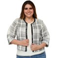 thumbnail image 1 of Saco tweed Roman Fashion/Tallas Extras, 7049 (Blanco) blanco 40 Roman Fashion AB-ST-7049-BLANCO-ALL, 1 of 7