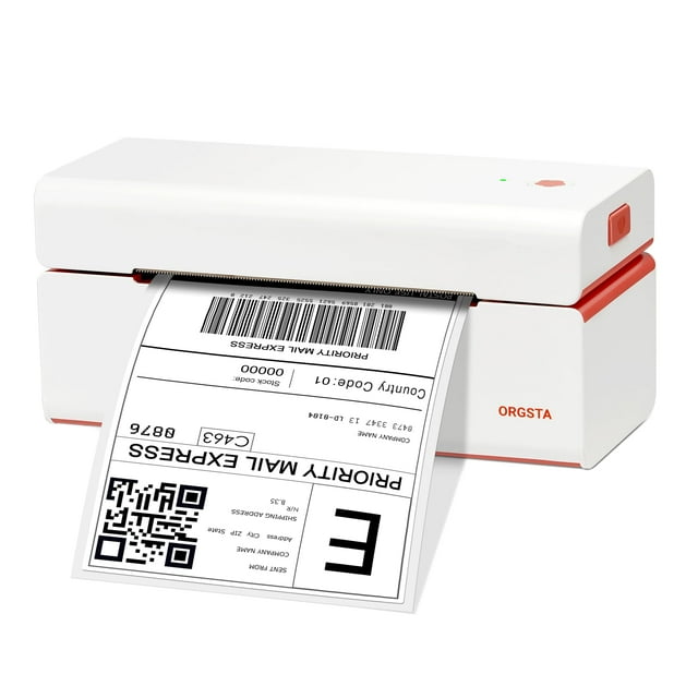 Impresora térmica de etiquetas de envío ORGSTA T001 USB de 4x6 pulgadas