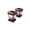 Bronze, variant on Home Zone Security Solar Post Cap Lights - LED 4x4 (3.5 x 3.5 in.) Post Lights, White, 2-Pack