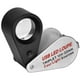 thumbnail image 1 of Rechargeable Four-Colour Light Source 13LED Magnifier Mini Pocket 10X, 1 of 5