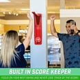 thumbnail image 5 of GoSports Hook21 Ring Swing Game - Indoor or Outdoor Ring Toss Game with Foldable Arm - Red, 5 of 7