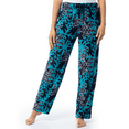 thumbnail image 4 of Fruit of the Loom Women's Beyond Soft Long Sleeve Top & Fleece Bottom Pajama Set, Sizes S-4X, 4 of 9