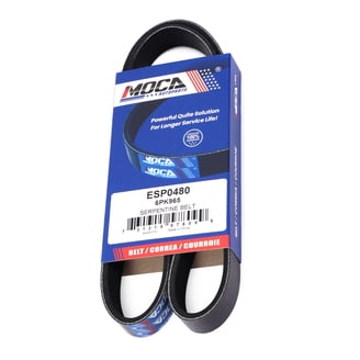 Bando Water Pump Serpentine Belt compatible with Mazda 6 3.0L V6