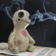 thumbnail image 1 of 26-27 Voodoo Doll Cone Burner, Smoke Coming Out of The Eyes and Corners of The Mouth, Voodoo Doll Incense Burner, 1 of 5