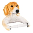 thumbnail image 2 of Lipstore Porte-Papier Ornement en Résine Robuste Mural pour Cuisine Garages Lavabo Chien, 2 of 8