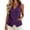 Purple, variant on Gsakboxl Tank Tops for Women 2026 Old Money Style Pocket Button Down Cotton Linen Sleeveless Vest Loose Fit Lightweight Breathable Fashion Summer Layering Tank Top Blouse Coffee L