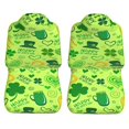 thumbnail image 3 of LAKIMCT Pat'S Day Car Seat Covers Vehicle Front Seat Covers Universal Fit Seat Protector, 3 of 9