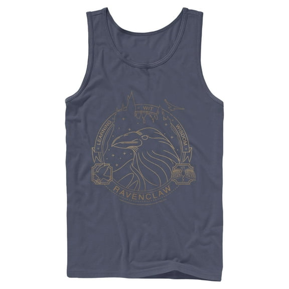 Mens Harry Potter Ravenclaw House Emblem Tank Top