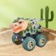 thumbnail image 4 of Oioii Toddler Dinosaur Truck Toy, Baby Pull Back Toy Car 1 2 3 Year Old Boy, Construction Vehicles, Friction Powered, Push Go Dino Car, Cool Birthday Gift for 12 18 24 Month Kid Girl, 4 of 6