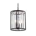 thumbnail image 3 of JONATHAN Y JYL9055A Bevin 12" Metal/Crystal LED Pendant, Contemporary, Transitional for Kitchen, Living Room, Oil Rubbed Bronze, 3 of 4