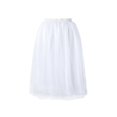 thumbnail image 2 of Women Layered High-Waist Feast A-Line Puff Mesh Princess Half-Dress, 2 of 7