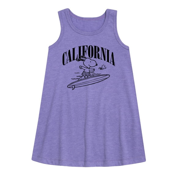 Peanuts - California - Toddler and Youth Girls A-line Dress