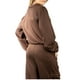 thumbnail image 3 of Jess por Meiko Conjuntos de Ropa para Mujeres, Sudadera de Manga Larga con Media Cremallera y Conjunto de Pantalones Cargo L Marrón, 3 of 6
