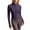 A42 Dark Purple, variant on TrendOFT Womens Cropped Slim Fit Workout Jacket Weightless Track Athletic Yoga Full Zip Up Tops Beige L