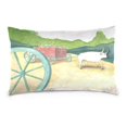 thumbnail image 1 of EREHome Housse de Coussin Vache Vintage 20x30 Pouces, 1 of 4