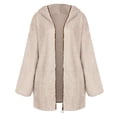thumbnail image 3 of Misright Women's Oversized Hoodie Long Sleeve Fleece Open Front Cardigan with Pockets, 3 of 9