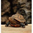 thumbnail image 5 of Estatua de tortuga de poliresina, apariencia realista que agrega un toque de naturaleza a los adornos de su jardín, 5 of 5