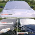 thumbnail image 6 of WEATHERFORCE 360 by Bell+Howell All-Weather, Heavy-Duty and Reversible Windshield Protector 6 feet by 10 feet Fabric for Any Car Protects from Heat and Snow Comes with Anti-Theft Panels As Seen On TV, 6 of 9