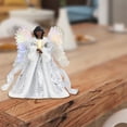 thumbnail image 1 of Adornos Navideños Primeros Del Árbol De Navidad Angel Dolls - Adorno para árbol de Navidad, reutilizable, iluminado, para árbol de Navidad (D), 1 of 7