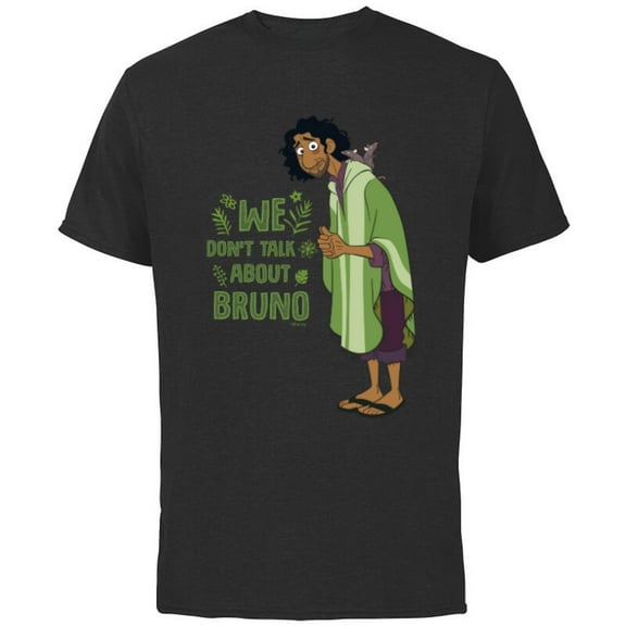Disney Encanto We Don’t Talk About Bruno - Short Sleeve Cotton T-Shirt for Adults – Customized-Charcoal