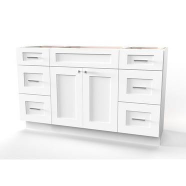 Disar 60'' Single Bathroom Vanity With Drawer Base Only