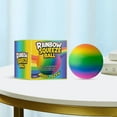 thumbnail image 6 of LNOGEUPG 2 Pcs Rainbow Squishying Stress Balls Fidgets 2.36 Inch Rainbow Squeezeball for Anxiety Relief Focus Autisms Birthday Party Christmas Gifts, 6 of 9