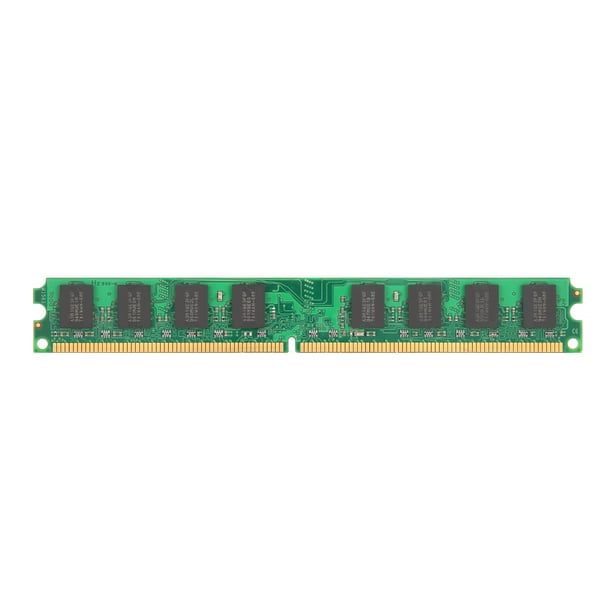 Componente electrónico, módulo de memoria DDR2 de 2 GB Memoria de escritorio Módulo de memoria GB compacto y liviano