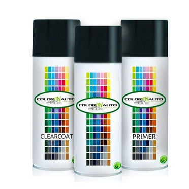Base Coat Clear Coat & Primer Aerosols A35 Monaco Blue Metallic BMW 2005-2013