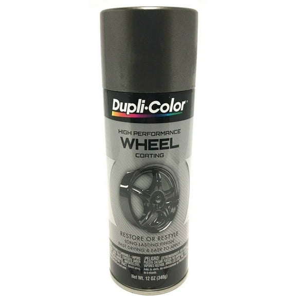 Duplicolor HWP102 Wheel Coating Spray Paint Graphite - 12 oz