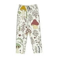 thumbnail image 4 of Fotbe Colorful Mushrooms and Plants Women's Pajama Pants,Sleepwear Pants,Pj Bottoms Drawstring And Pockets-XX-Large, 4 of 9