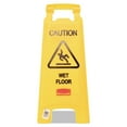 thumbnail image 4 of Chaos Safety Supplies "CAUTION WET FLOOR" SIGN, 2 SIDED, 26", YELLOW, 4 of 5